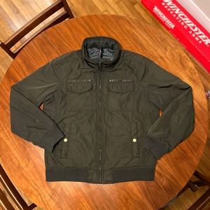 Tommy Hilfiger Men's Four-Pocket Bomber Jacket - Large